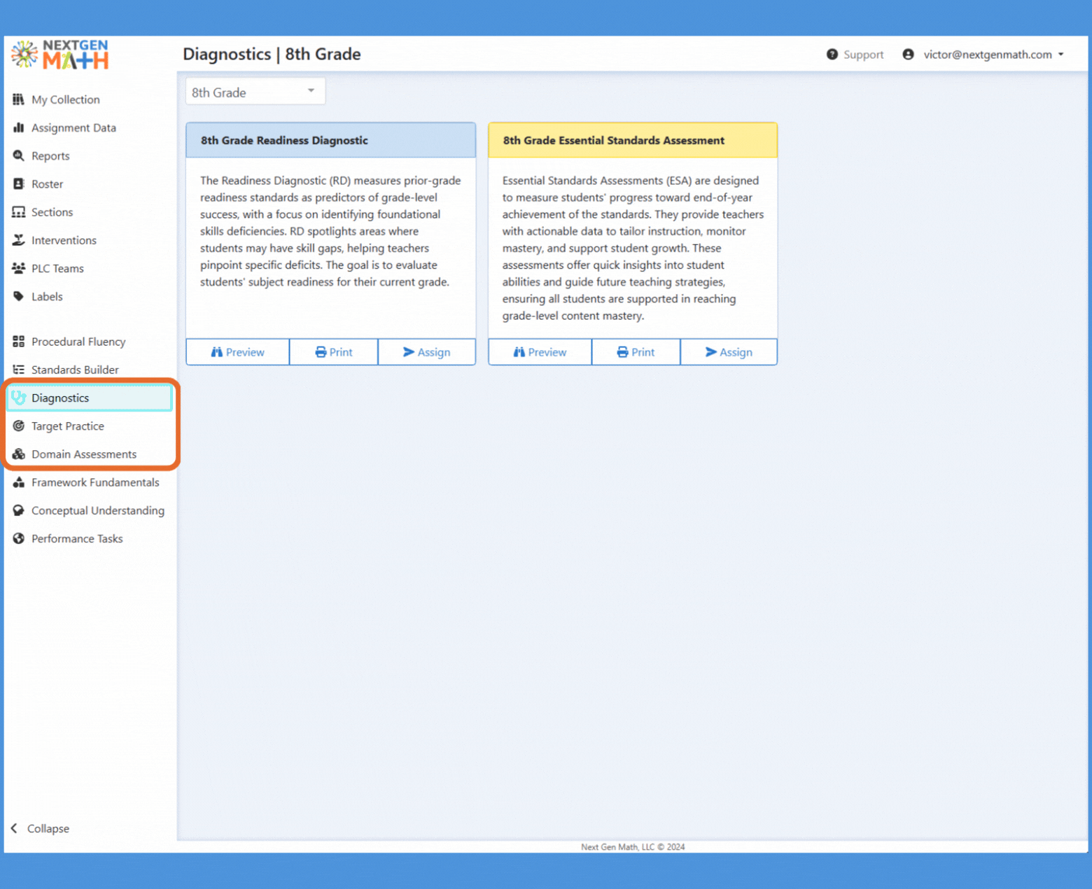 Assess your students academic progress with diagnostics, summative, formative, or custom assessments Assess your students academic progress with diagnostics, summative, formative, or custom assessments